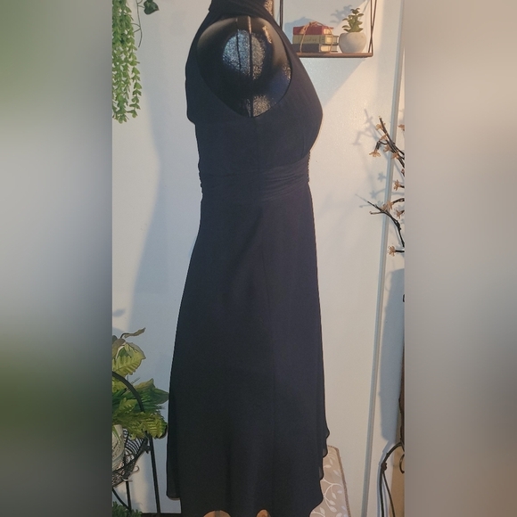 Evan-Picone black dress Size 6 - Picture 5 of 8